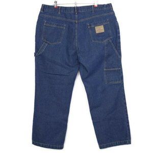 The Haband Tailgater Carpenter Jeans Expandable‎ Stretch Waist 40S 40